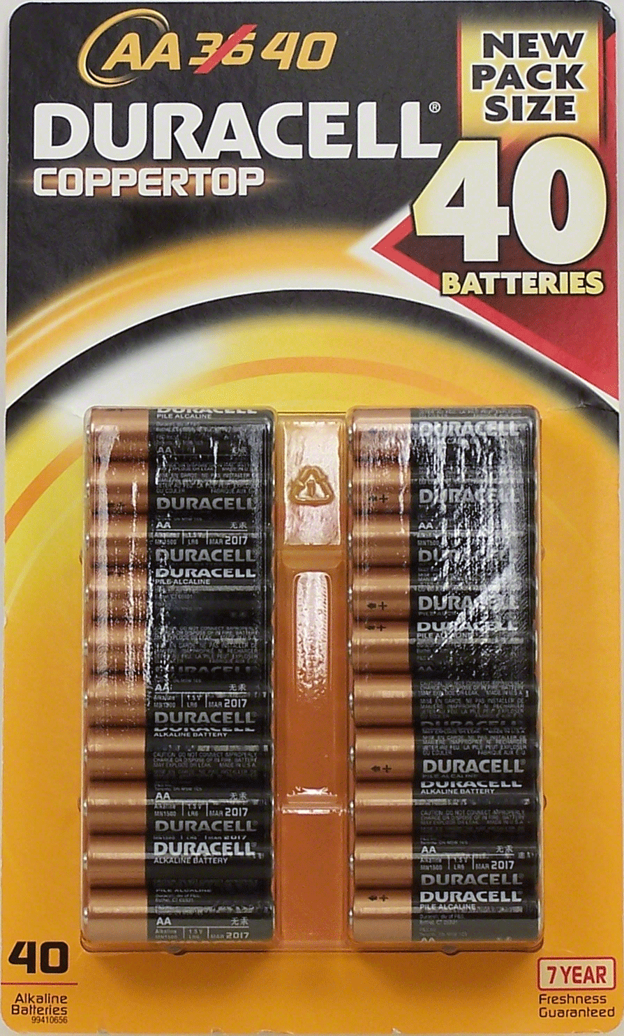 Duracell Coppertop AA Alkaline batteries Full-Size Picture